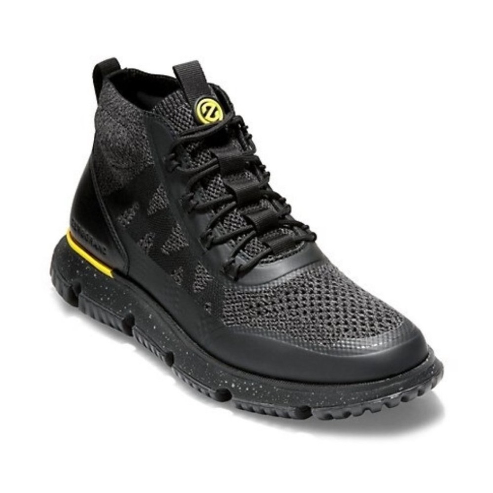 New Cole Haan 4.Zerogrand Stitchlite Waterproof Shoes Boots Chukka Black Sz 9 - Picture 2 of 8